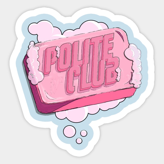 Polite Club Sticker by LvL3DiC